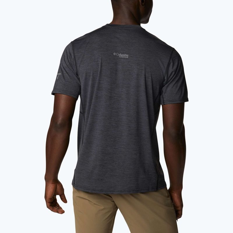 Columbia Titan Pass Graphic Tee men's trekking shirt black 1991471 2