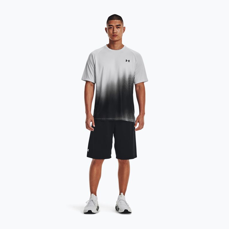 Under Armour Tech Fade men's training T-shirt black-grey 1377053 2