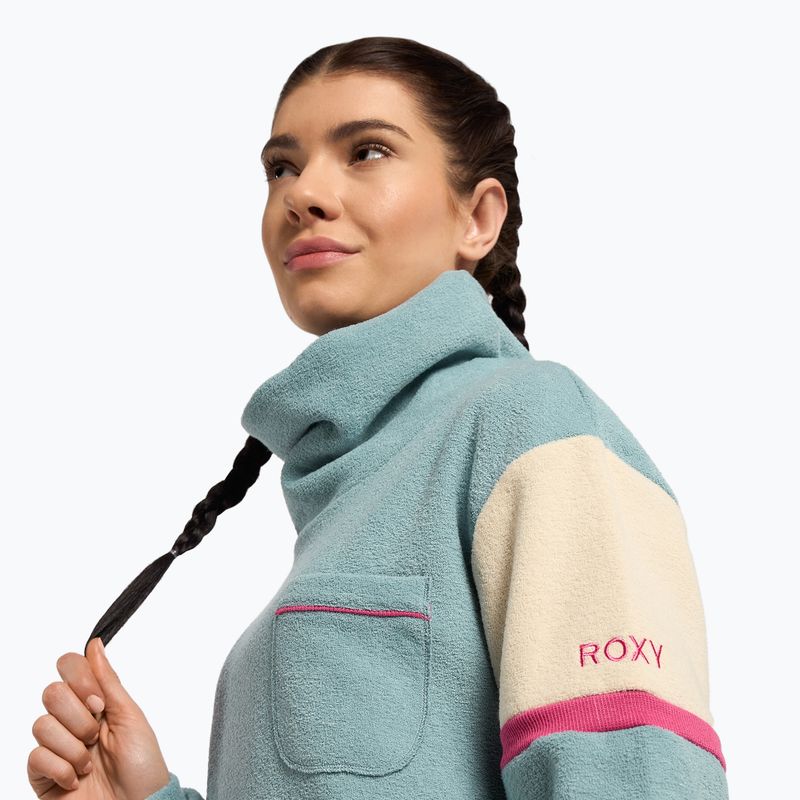 Women's snowboard sweatshirt ROXY Kirah 2021 blue 5
