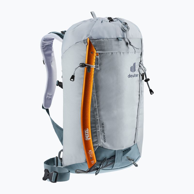 Deuter Guide Lite 22 l climbing backpack grey 336002143370 3