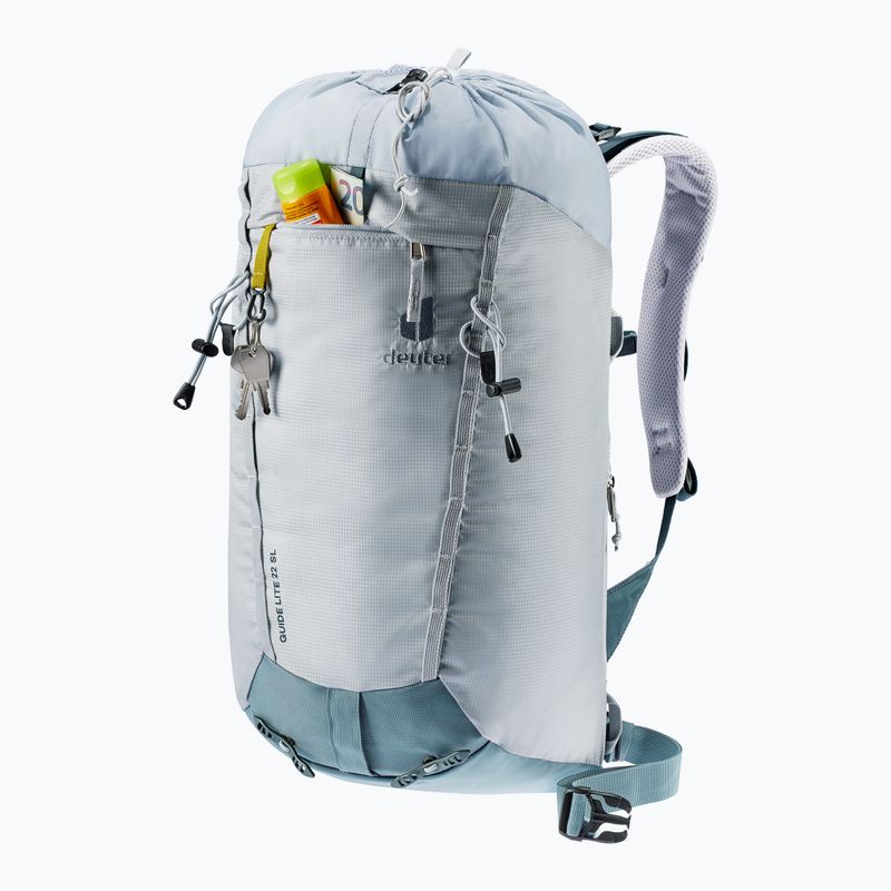 Deuter Guide Lite 22 l climbing backpack grey 336002143370 6