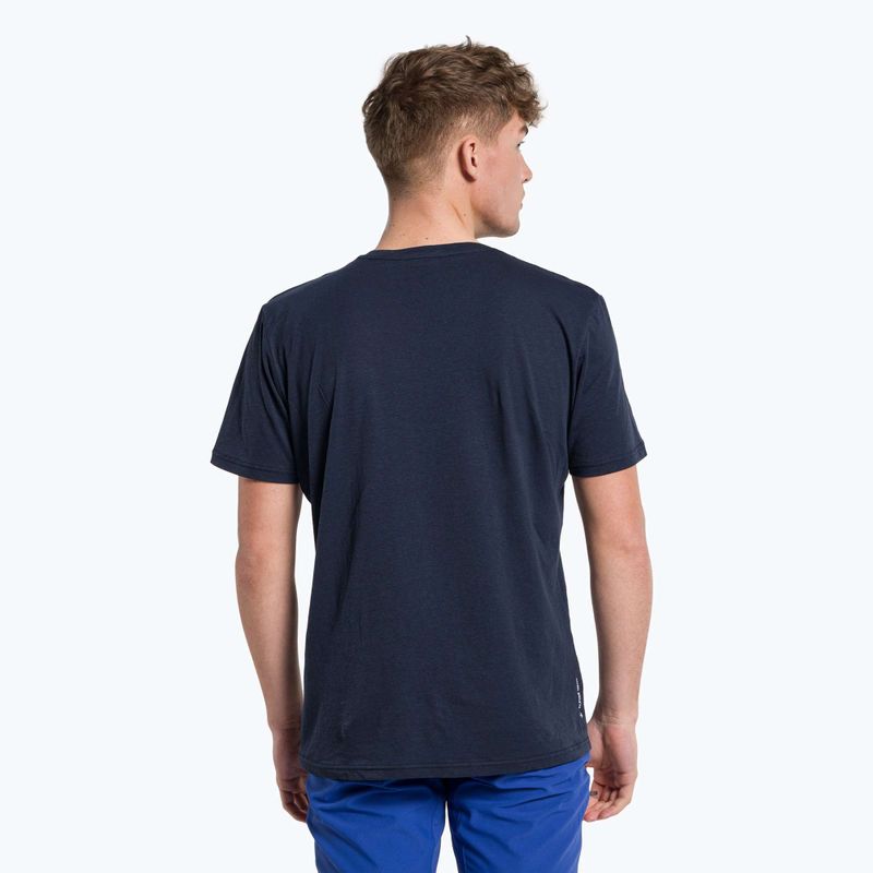 Men's trekking t-shirt Salewa Alpine Hemp Logo navy blue 00-0000028132 3