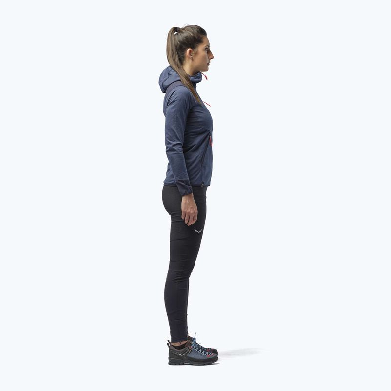 Salewa women's fleece Agner Hybrid PL/DST FZ Hoody navy blue 00-0000027372 4