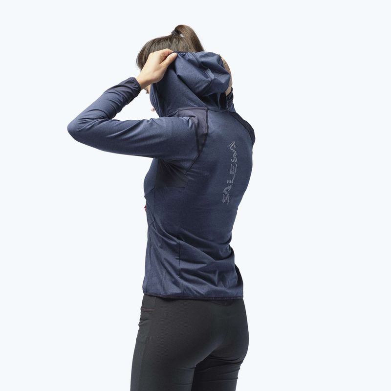 Salewa women's fleece Agner Hybrid PL/DST FZ Hoody navy blue 00-0000027372 6