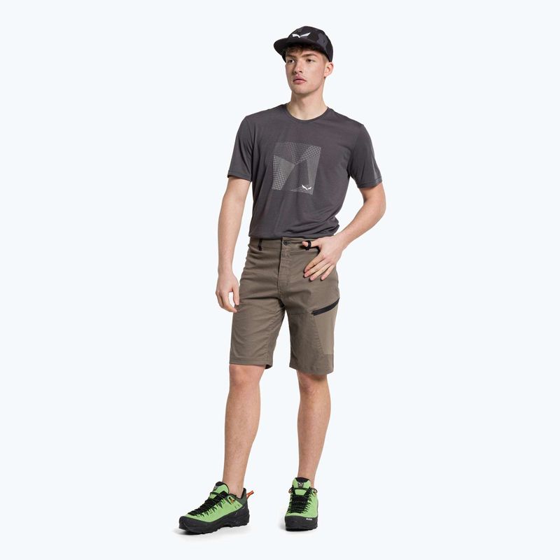 Salewa Lavaredo Hemp men's hiking shorts brown 00-0000028033 2