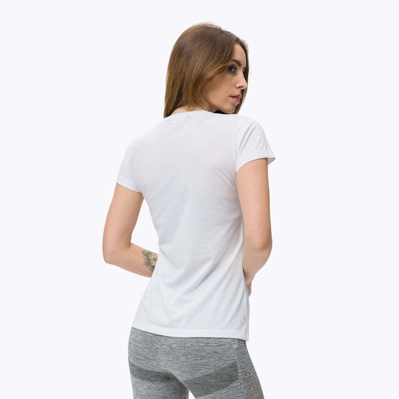 Salewa Lines Graphic Dry women's trekking shirt white 00-0000028064 3