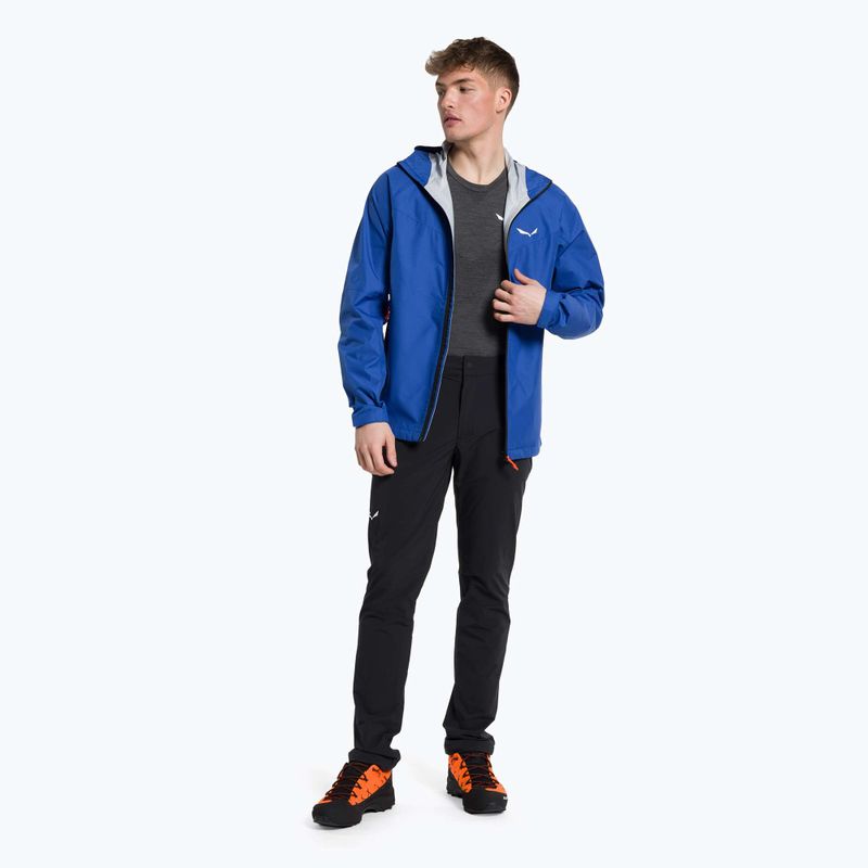 Salewa men's rain jacket Puez Aqua 3 PTX blue 00-0000024545 2