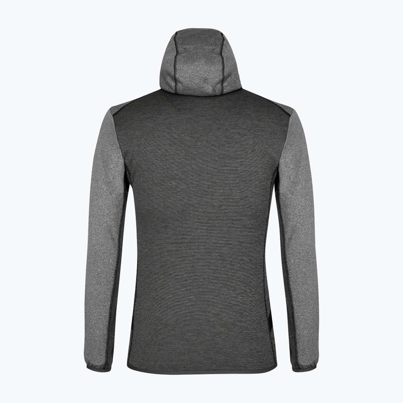 Salewa men's fleece sweatshirt Puez Melange PL FZ Hoody grey 00-0000027386 5