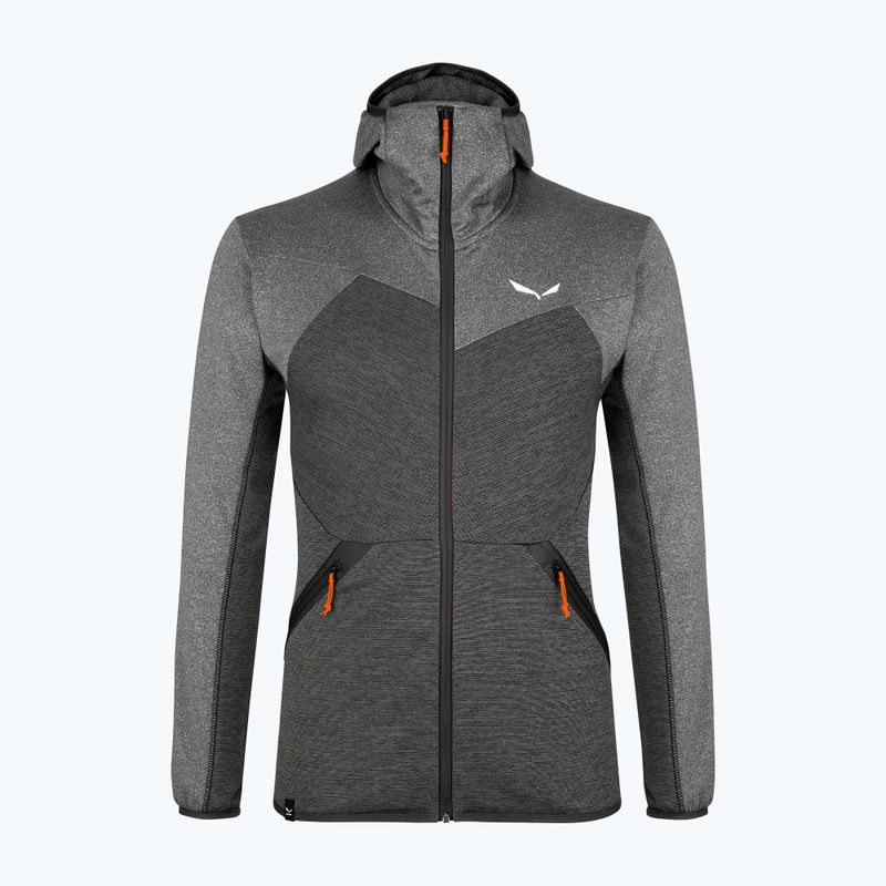 Salewa men's fleece sweatshirt Puez Melange PL FZ Hoody grey 00-0000027386 6