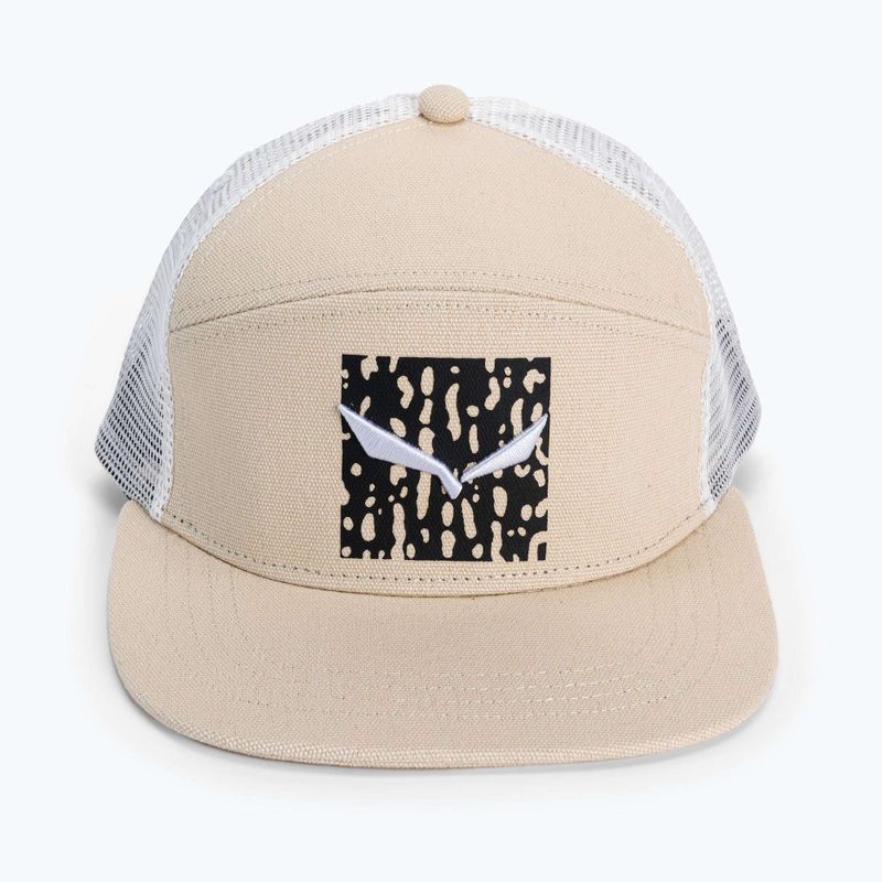Women's Salewa Pure Salamander Logo baseball cap beige 00-0000028420 4