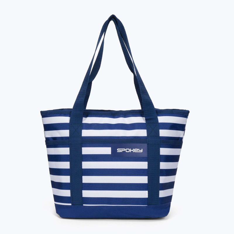 Spokey Acapulco thermal bag navy blue and white 839586 2