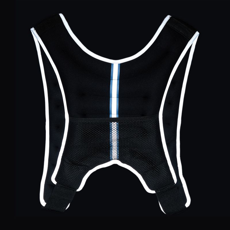 XTREXO 5kg weight training waistcoat black WV-05 7