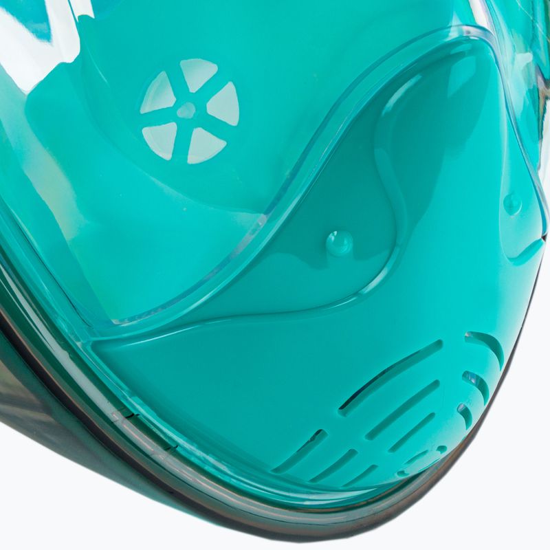 Full face mask for snorkelling AQUASTIC blue SMA-01SN 9