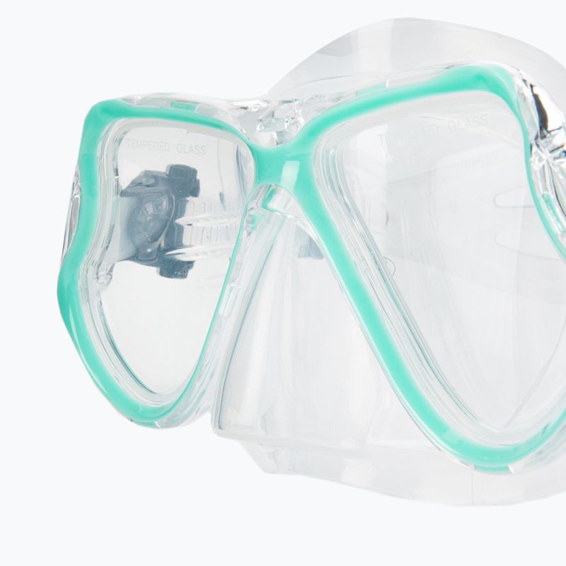 AQUASTIC Snorkelling kit blue MSA-01N 8
