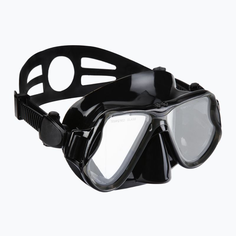 AQUASTIC Snorkelling Kit Black MSA-01C 2