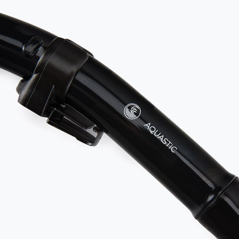AQUASTIC Snorkelling Kit Black MSA-01C 10