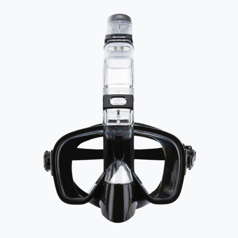 AQUASTIC Snorkelling Kit Black SMFK-01LC 13