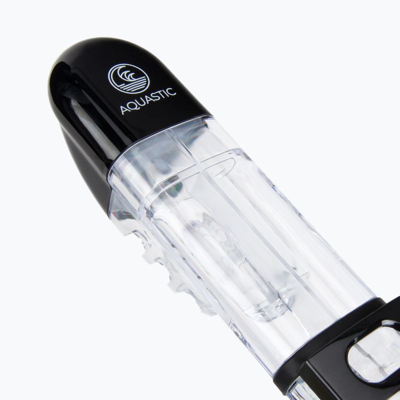 AQUASTIC Snorkelling Kit Black SMFK-01LC 17