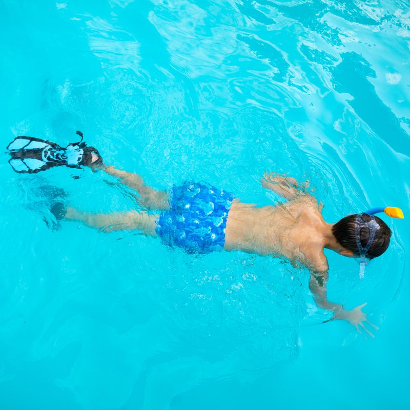 Children's AQUASTIC Snorkelling set blue MSFK-01SN 22