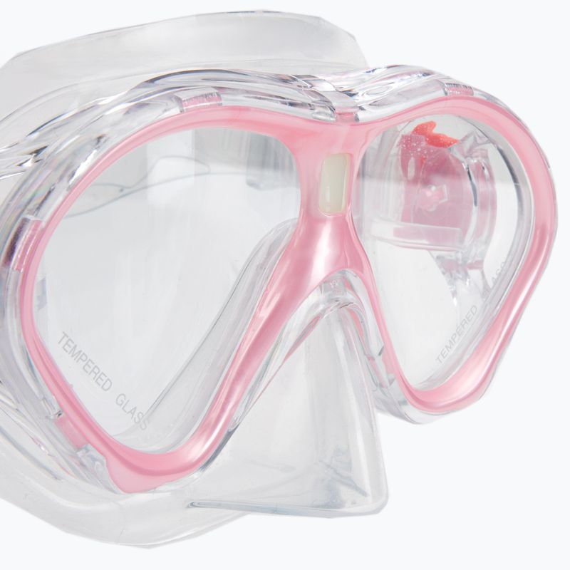AQUASTIC Children's Snorkelling Kit Pink MSFK-01SR 16