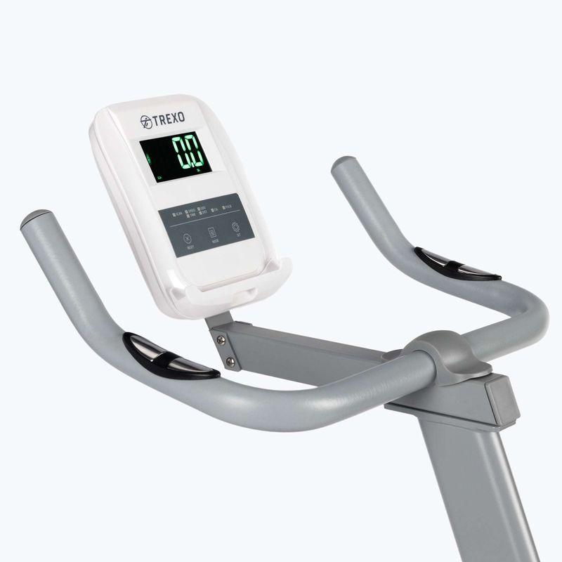 XTREXO stationary bike white EB-500S 9