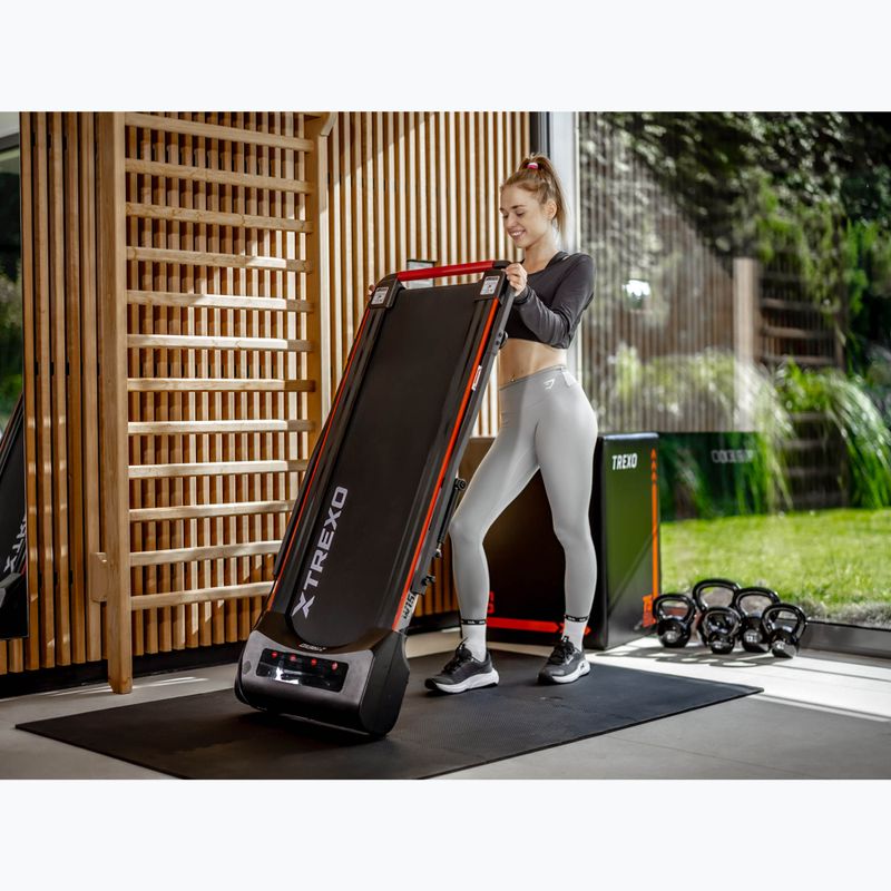 XTREXO Walking Pad W150 electric treadmill black 5