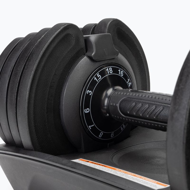 XTREXO adjustable dumbbell TXO-B4W003 18 kg black 8