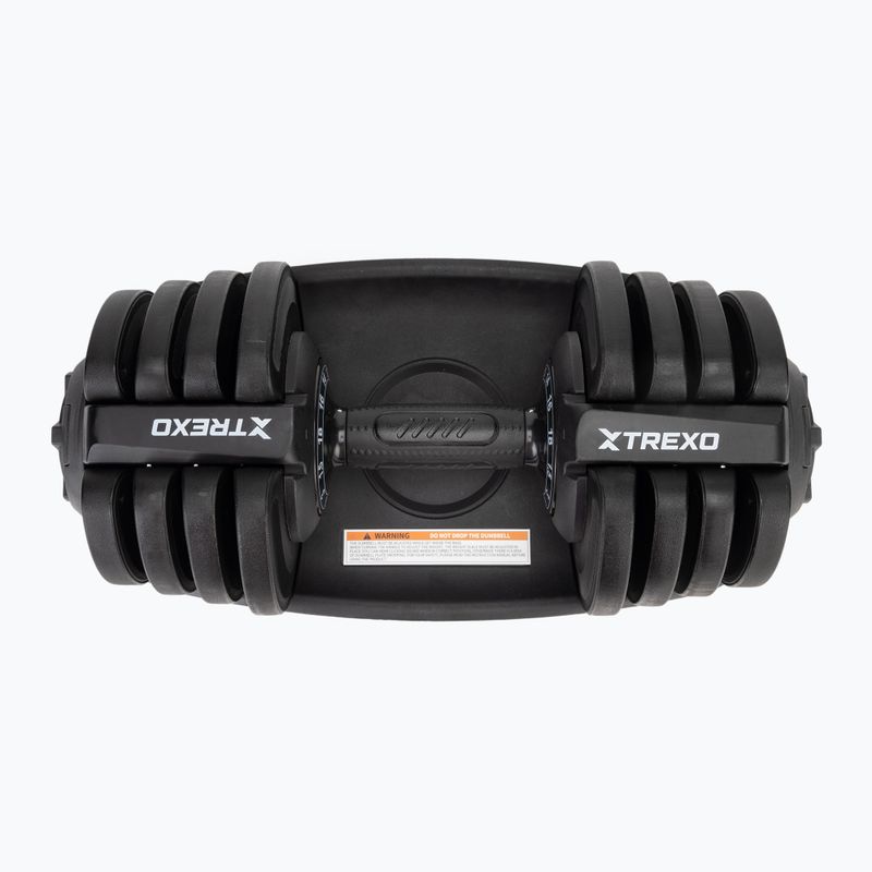 XTREXO adjustable dumbbell TXO-B4W003 18 kg black 9