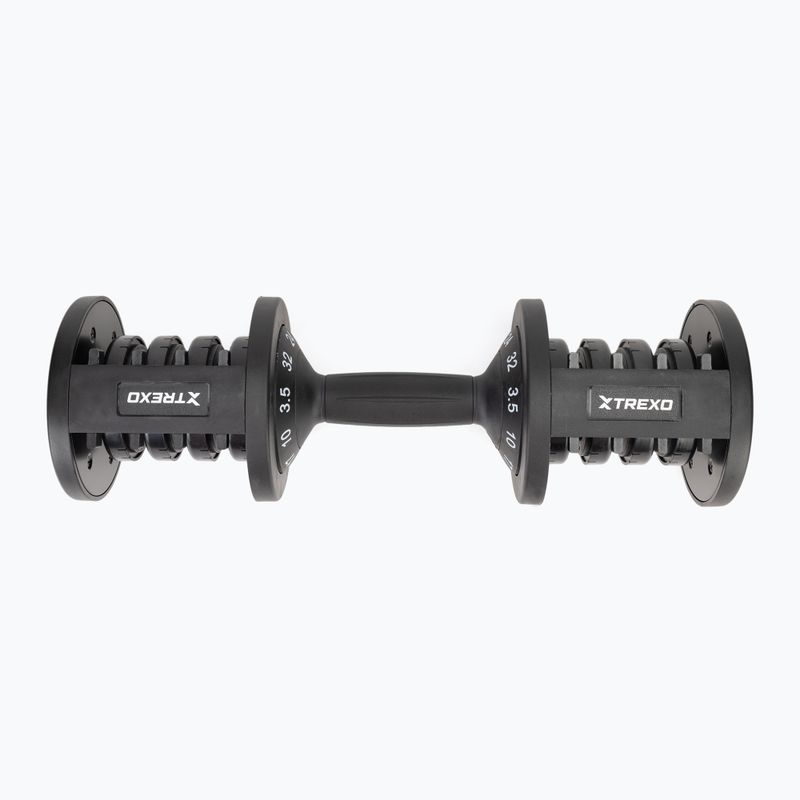 XTREXO adjustable dumbbell TXO-B4W005 32 kg black 9