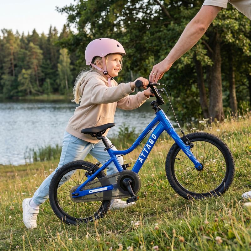Children's bicycle ATTABO EASE 16" blue 3