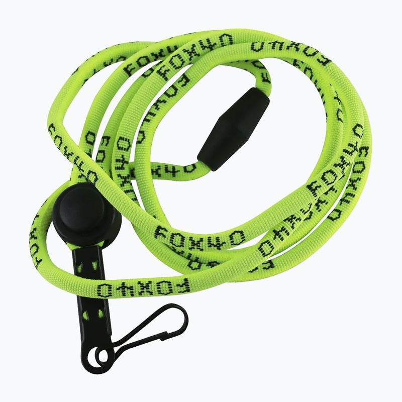 Fox 40 Break Away Neon Yellow 100 whistle cord