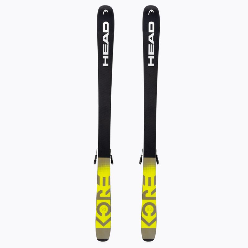 HEAD Kore 93 + Attack 14 black 315441/114425 downhill skis 3