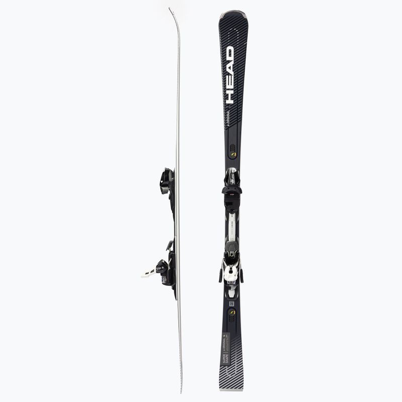 HEAD Supershape E-Original SW SF-PR + PRD 12 black 313390/100832 downhill skis 2