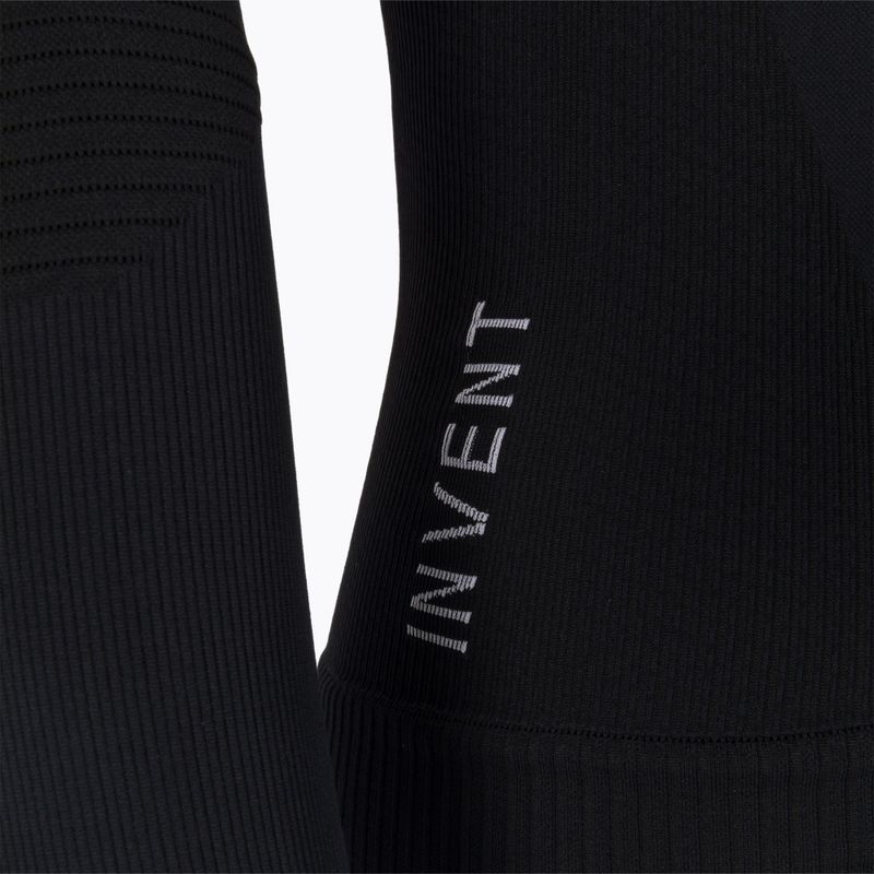 Women's thermal active sweatshirt X-Bionic Invent 4.0 Run Speed black/charcoal 4