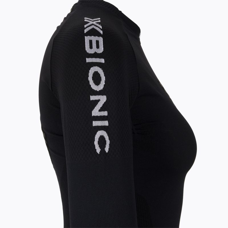 Women's thermal active sweatshirt X-Bionic Invent 4.0 Run Speed black/charcoal 5
