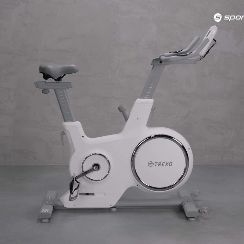 XTREXO stationary bike white EB-500S 16