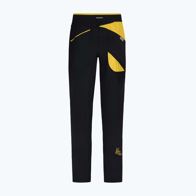 Men's La Sportiva Talus climbing trousers black N68999100 7