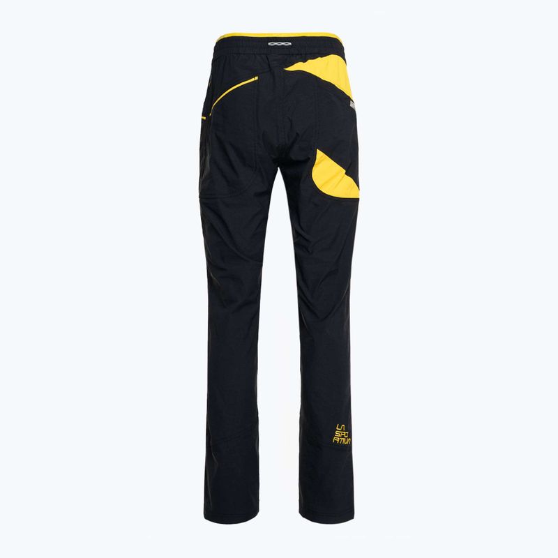 Men's La Sportiva Talus climbing trousers black N68999100 2