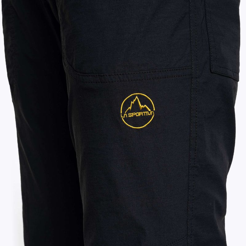 Men's La Sportiva Talus climbing trousers black N68999100 4
