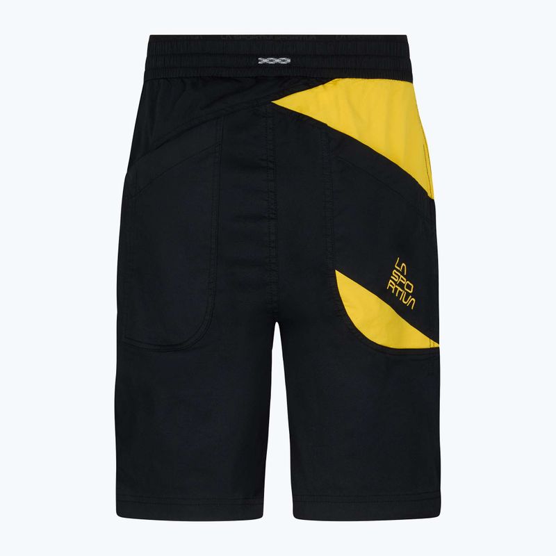 La Sportiva Bleauser men's climbing shorts black N62999100 2
