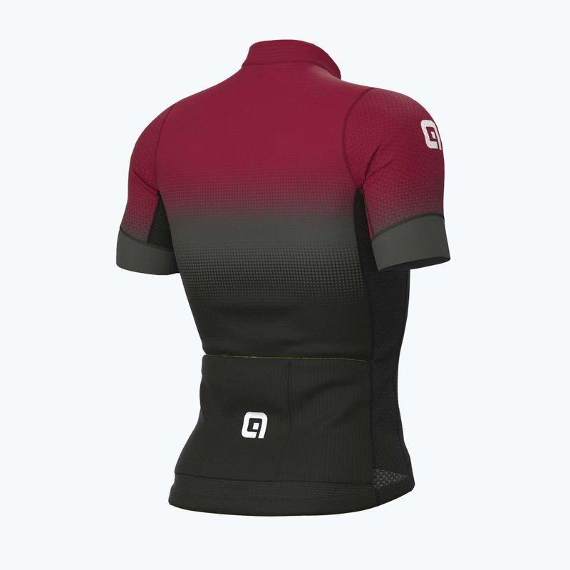 Men's Alé Gradient cycling jersey black/red L22144426 9