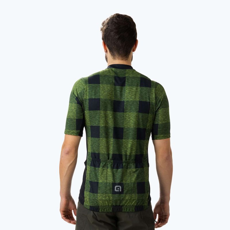 Men's Alé Scottish green cycling jersey L22133462 2