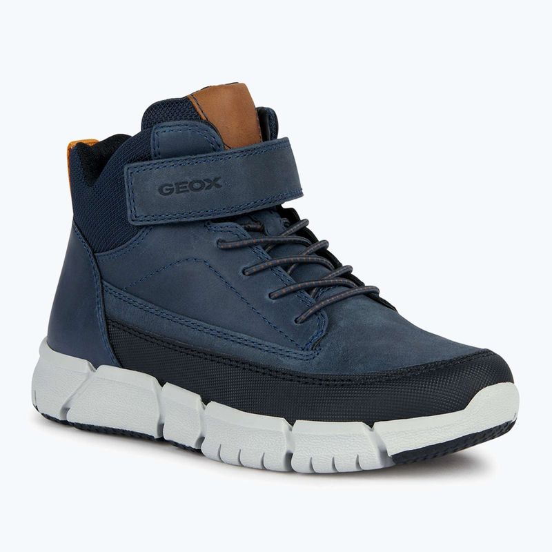 Geox Flexyper navy junior shoes 7