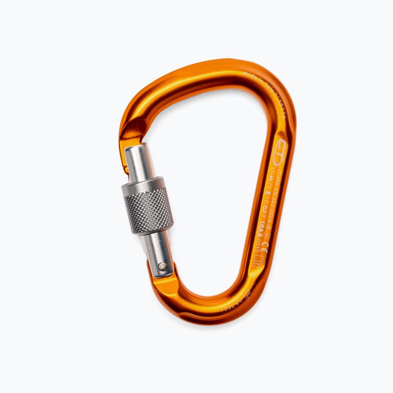 Climbing Technology Hms screw-on carabiner Snappy Cf Sg L4590007 orange 2C45900WBG 2