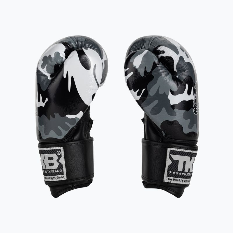 Top King Muay Thai Empower grey boxing gloves TKBGEM-03A-GY 4