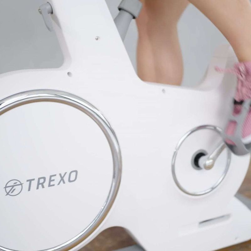 XTREXO stationary bike white EB-500S 17