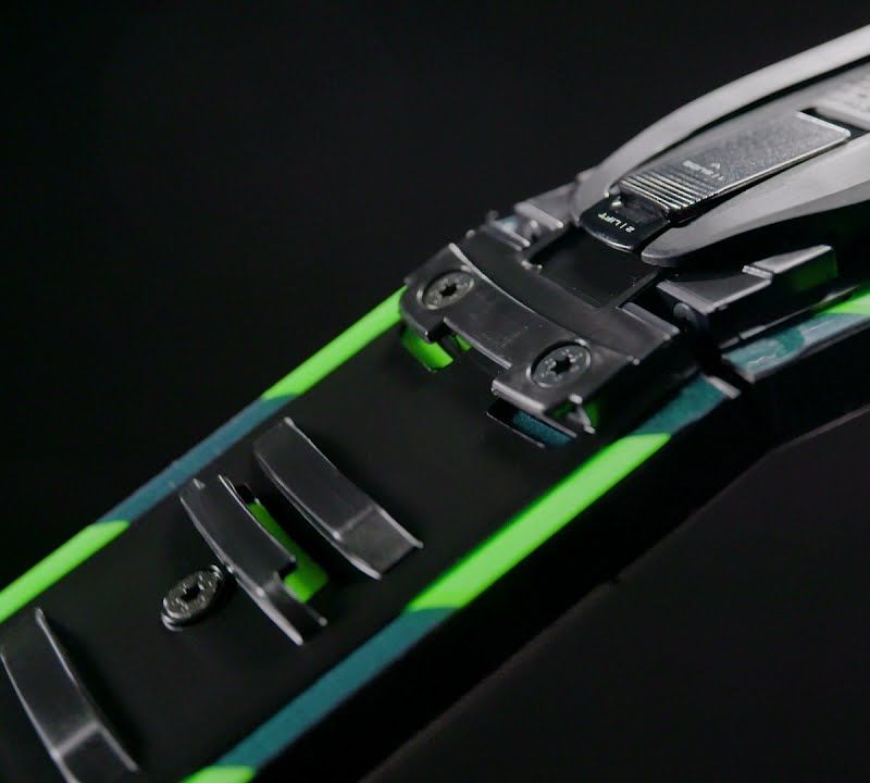 Men's folding downhill ski Elan VOYAGER BLACK + EMX 12 black AARHLK20 15