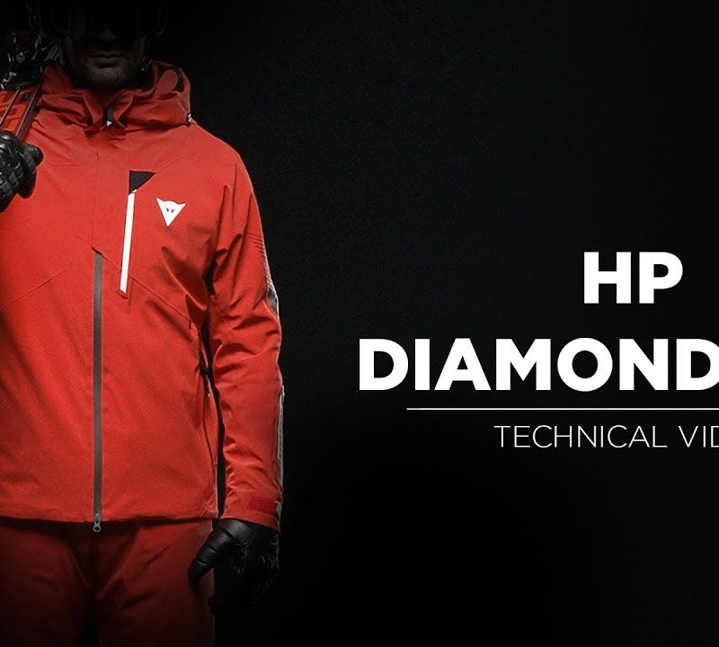 Men's ski jacket Dainese Hp Diamond II S+ fire red 9