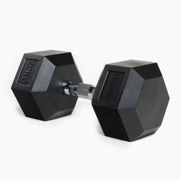 XTREXO Hex HXD200 20 kg rubberised dumbbells