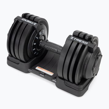 XTREXO adjustable dumbbell TXO-B4W002 24 kg black